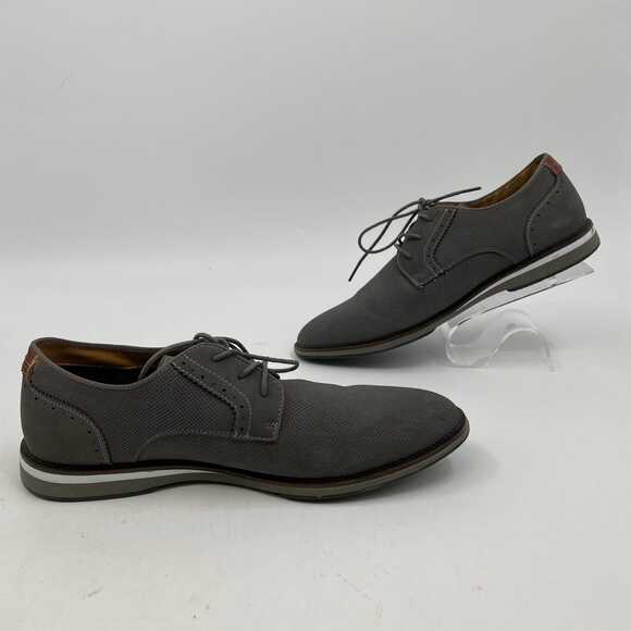 Steve Madden Gray Synthetic Oxford Shoes | Men's Size 10.5 - ilac.rochib.com